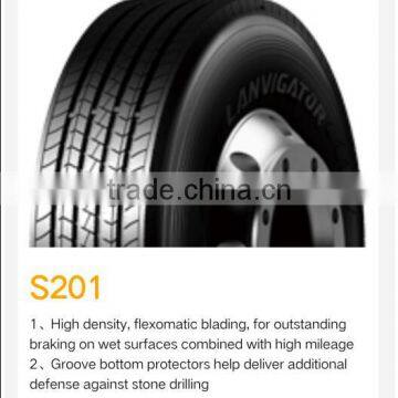 High Quality Radial Truck and Bus Tyre/tire S201 Full Sizes for Long March/haul photo-3