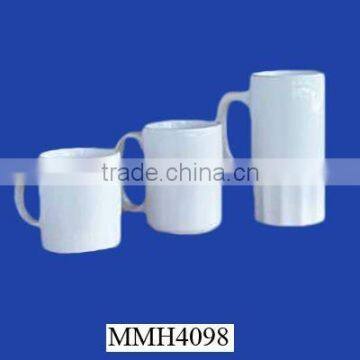 Handmade porcelain blank sublimation mug