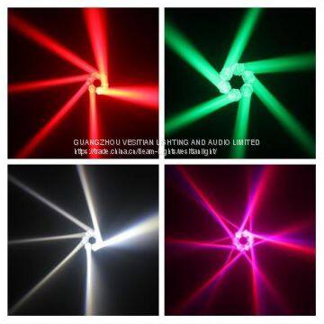New Design Mini 90W Led Spot Wash Light RGBW 4in1 6pcsx10w LED Bee Eye Moving Head Light photo-4