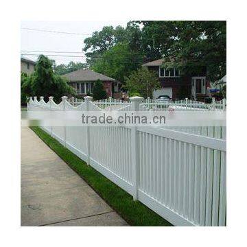 Outdoor Using 4' x 8' White Plastic PVC Garden Fence