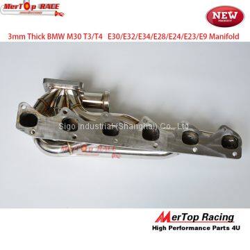 Mertop Race коллектор толщиной 3 мм, стандарта schedule 40, для B** M30 турбины T4/T3 E30/E32/E34/E28/E24/E23/E9 photo-4