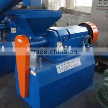 Rubber tyre recycling machine