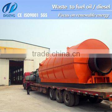 High Capacity Continuous Waste Tyre Pyrolysis Plant for Crude Oil photo-3