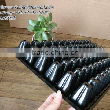 Hydroponics Plastic Nursery Seedling Pots, Nursery Seedling Tray for Seed Germination System photo-6