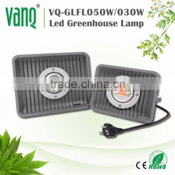 50W COB grow LED flood light anti-water for greenhouse vegetables fruits