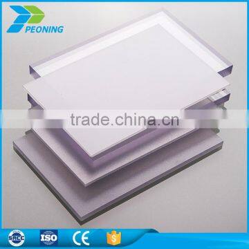 Cheap price custom promotion 10mm plastic polycarbonate frosted prismatic sheet