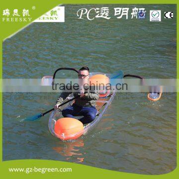 Begreen 2017 Summer Stlye Water Sport Kayak Transparent With Kayak Stabilizer photo-6