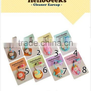 Creative Silicon Earphone Dustproof Plug for Mobile Phone /Cute Design Earphone photo-6