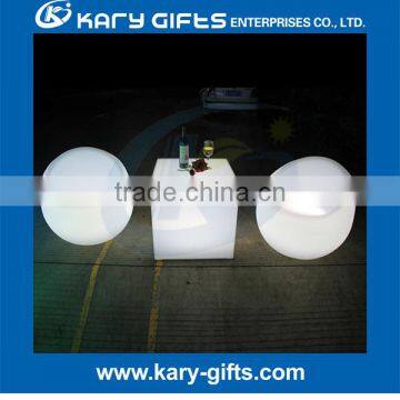 Mutil-Color Waterproof Nightclub Cheap Round LED Light Sofa
