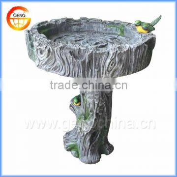 Garden Bird Bath With Sculture photo-2