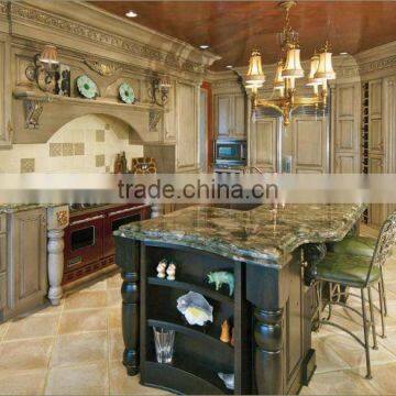 Bisini Customized American Style Wooden Kitchen Cabinet/American Standard Kitchen Furniture