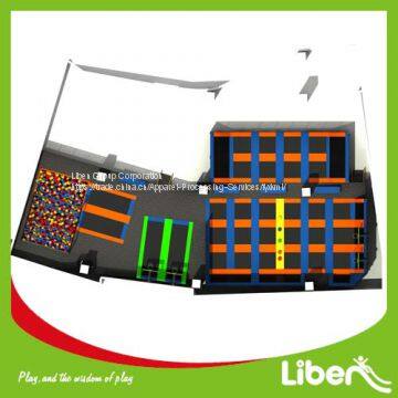 Customized Long Large Indoor Trampoline With Enclosure photo-3