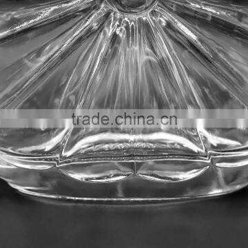 375ml Fancy Crystal Clear Whisky Bottle, Premium Glass Bottle Wholesale for Liquor photo-3