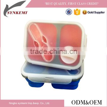 Wholesale silicone lunch box