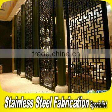 Custom Made Stainless Steel Hotel Lobby Wall Decoration photo-4