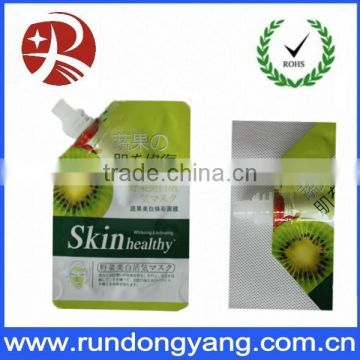 good quality and well sell packaging facial mask suction nozzle bag