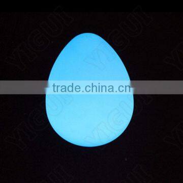 CE ROHS Waterproof Remote control Led indoor lighting/ egg lamp