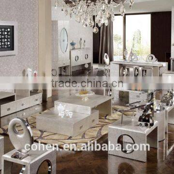 E121Morden Pictures Living Room Furniture Design With pu Cabinets