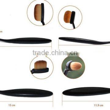 2016 Tooth Brush Liquid Foundation Finest Fiber CosmetIc Brush Oval Makeup Brush photo-5
