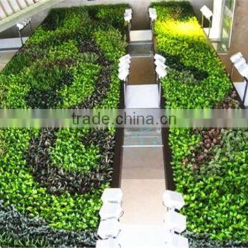 Home and outdoor decoration synthetic cheap artificial vertical green grass wall E08 04B18