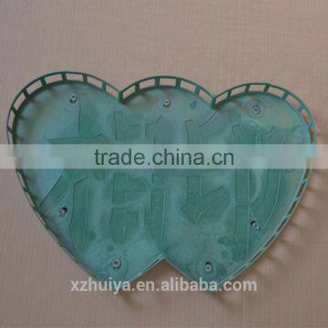 Double Heart Shape Floral Foam for Flower Decoration photo-4