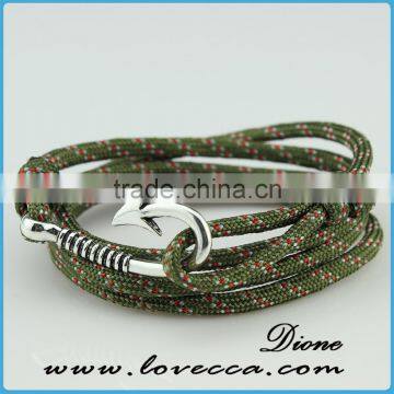 nautical bracelet rope anchors bracelet marine for men / women