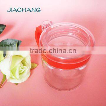 Cooking Tools Handle Glass Salt Dispenser Jar With Spoon photo-5