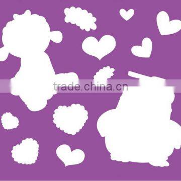 Funny Safety Plastic Drawing Stencil For Children photo-2