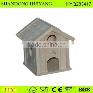 FSC Pine Decorative Wood Bird Feeder Wholesale