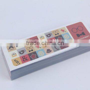 Rectangular Single-layer Printed Paper Pencil Box Colorful Pencil Case photo-2