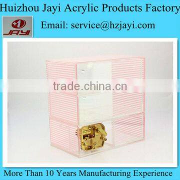 High Transparent Acrylic Jewelry Box With Music Player photo-2