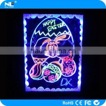Merry Christmas LED Outdoor Writing Board Wireless LED Display Writing Board for Advertisement photo-4