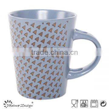 12oz Metal Glaze Ceramic Coffee Mugs photo-3