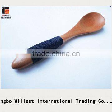 Profesional manufacture wooden cute coffee spoon, salt spoons