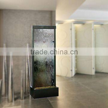 Silver Mirror Indoor Water Screen Fountain photo-2