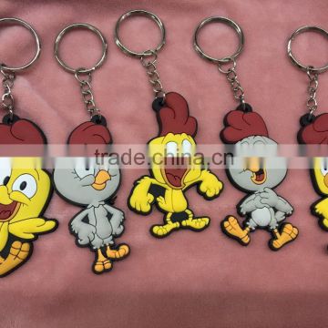 2017 new year symbol promotion products chicken key chain