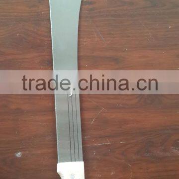 Outdoor farming tools application steel machete