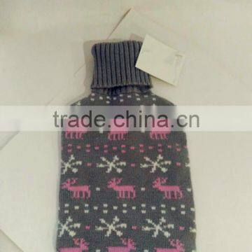 knitted hot water bottle cover,hot water bags with knitted cover