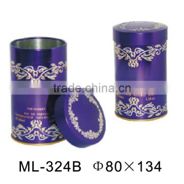 recyclable round tea packaging box