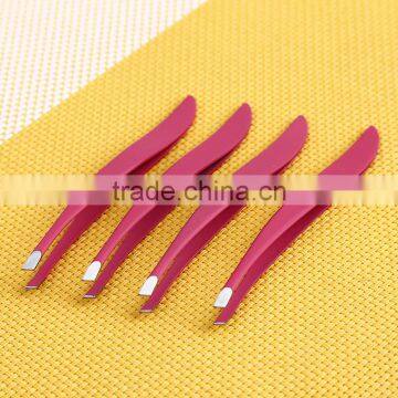 Newest Shape High Quality Beauty Salon Eyebrow Tweezer for Women photo-6