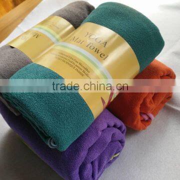 High quality custom microfiber yoga towel