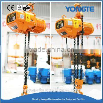 Mini Electric Chain Hois in Bridge Cranes With Plain Trolley photo-6
