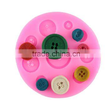 Liquid silicone Fondant Cake Mold baking Fondant Cake Decoration button tool taobao 1688 agent