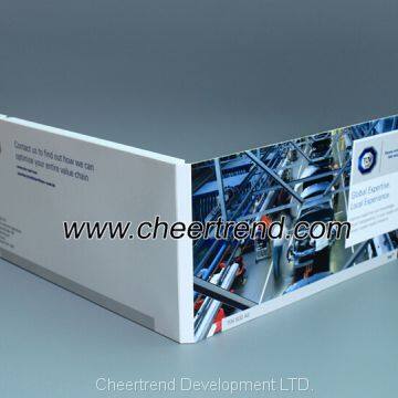 tv in a Card With 4.3 Inch Lcd Screen in a Customized Company Logo Print Video Brochure photo-2