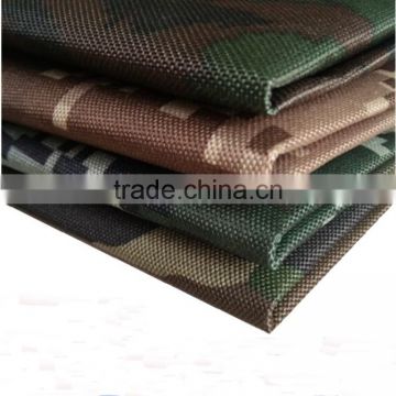 Polyester 600d oxford fabric waterproof oxford fabric with pvc coated camouflage oxford fabric