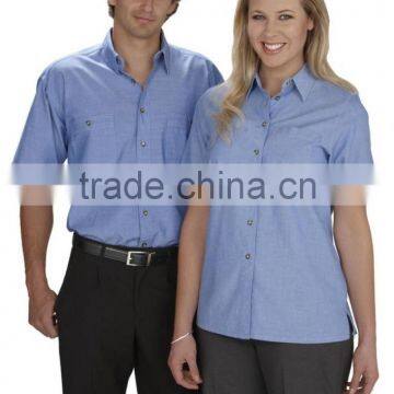 Factory custom workwear clothes unisex working uniform workwear shirts