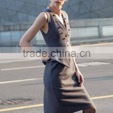 Ladies Designer Office Dresses Ladies Office Uniform Designs for Women photo-4