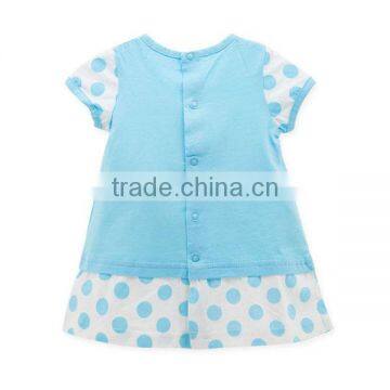 2017 Wholesale Baby Girl t Shirt Organic Cotton Baby t Shirt Blank photo-2