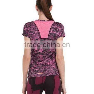 Women's Sport t Shirts Running Short Sleeve T-shirts Fitness photo-2