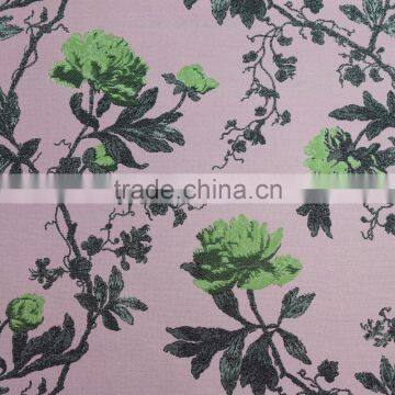 Shaoxing Factory Customize Jacquard Floral Fabric for Lady Dress photo-2